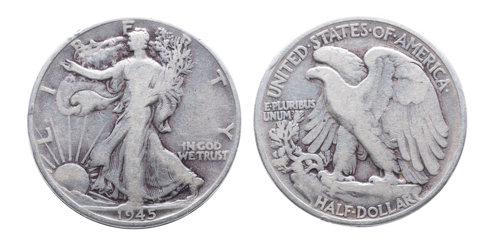 walking liberty half dollar