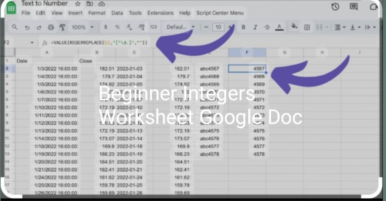 Beginner Integers Worksheet Google Doc: A Comprehensive Guide
